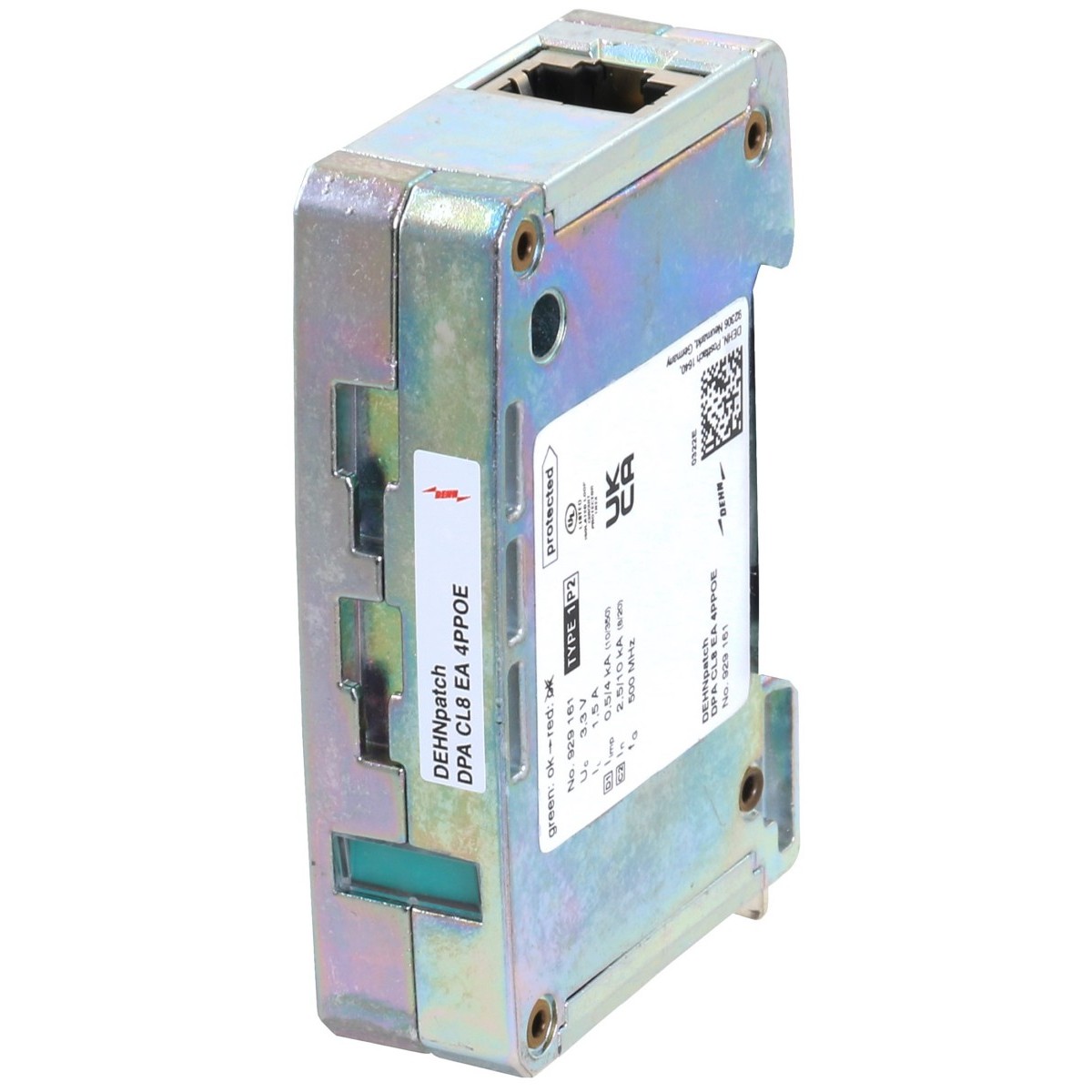 ÜS-Ableiter DEHNpatch DPA CL8 EA 4PPOE