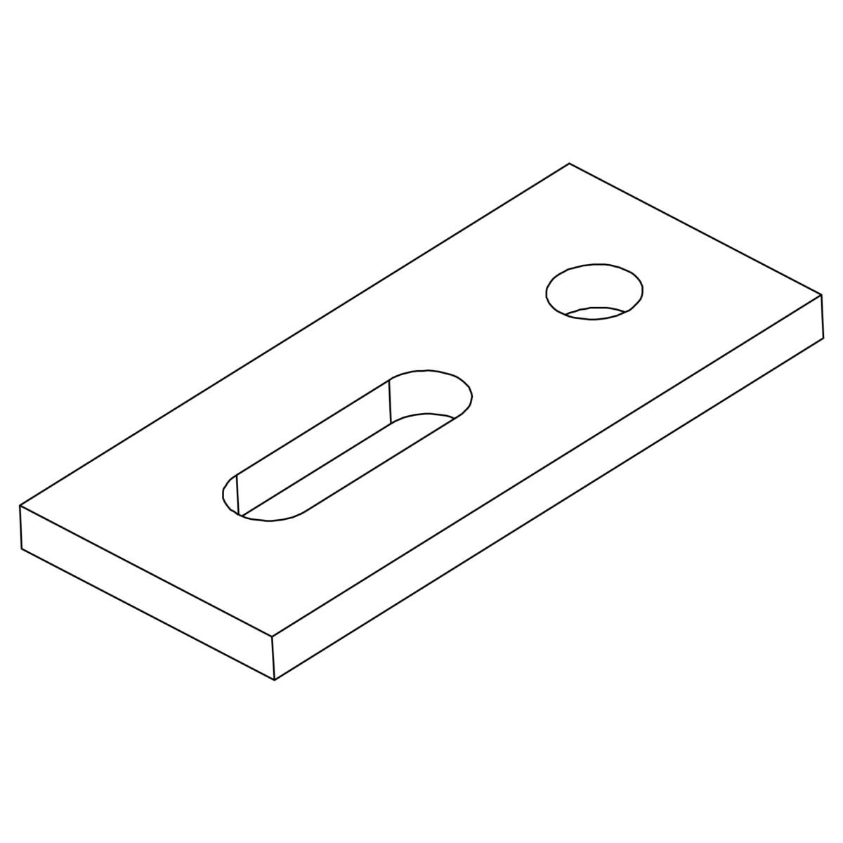 Aluminium Adapterblech 2002544
