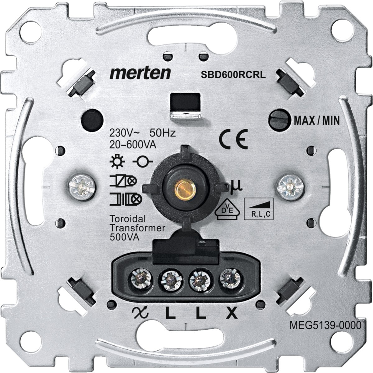Universal-Drehdimmer-Eins. MEG5139-0000