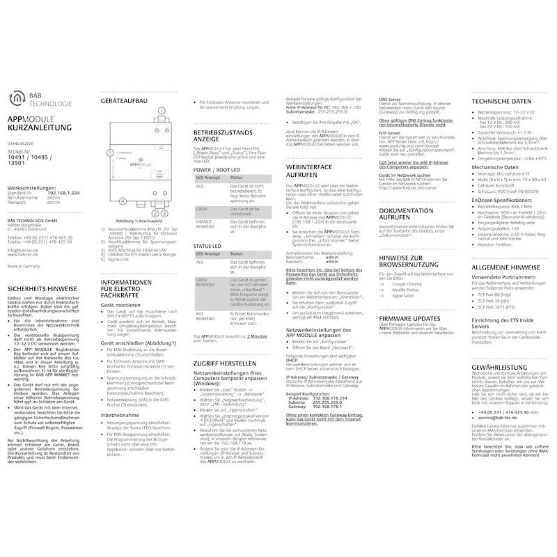App-Modul 270017