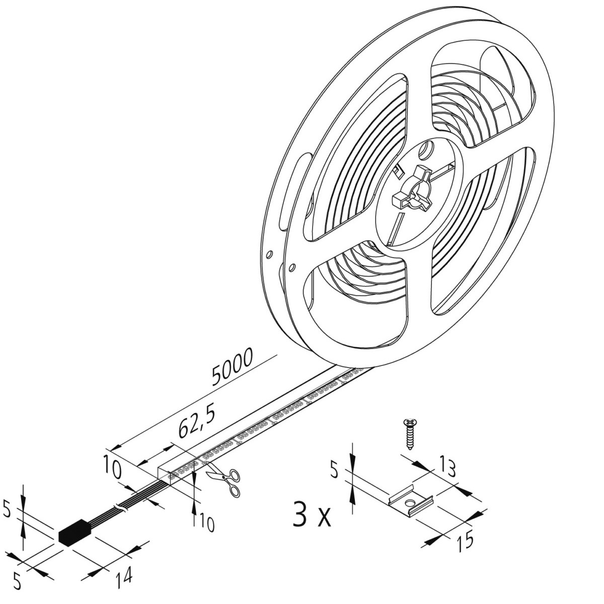Dynamic LED-Tape 20202950101