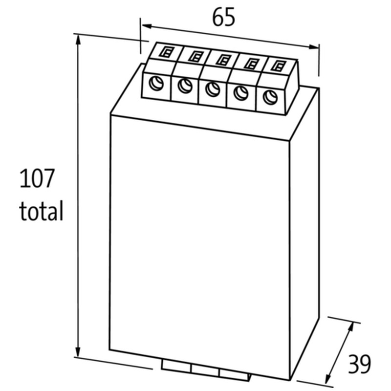 Netzentstörfilter MEF 3/1 N 6A T