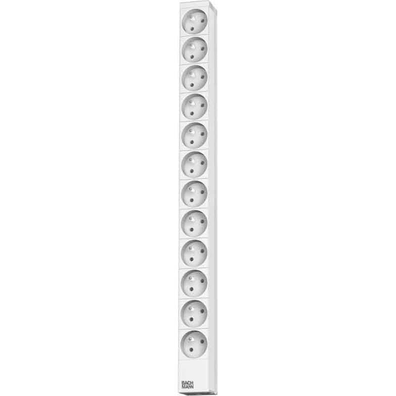 ALU Steckdosenleiste 12f. 333.831