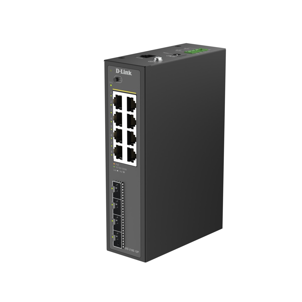 12-Port Gigabit Switch DIS-210G-12P