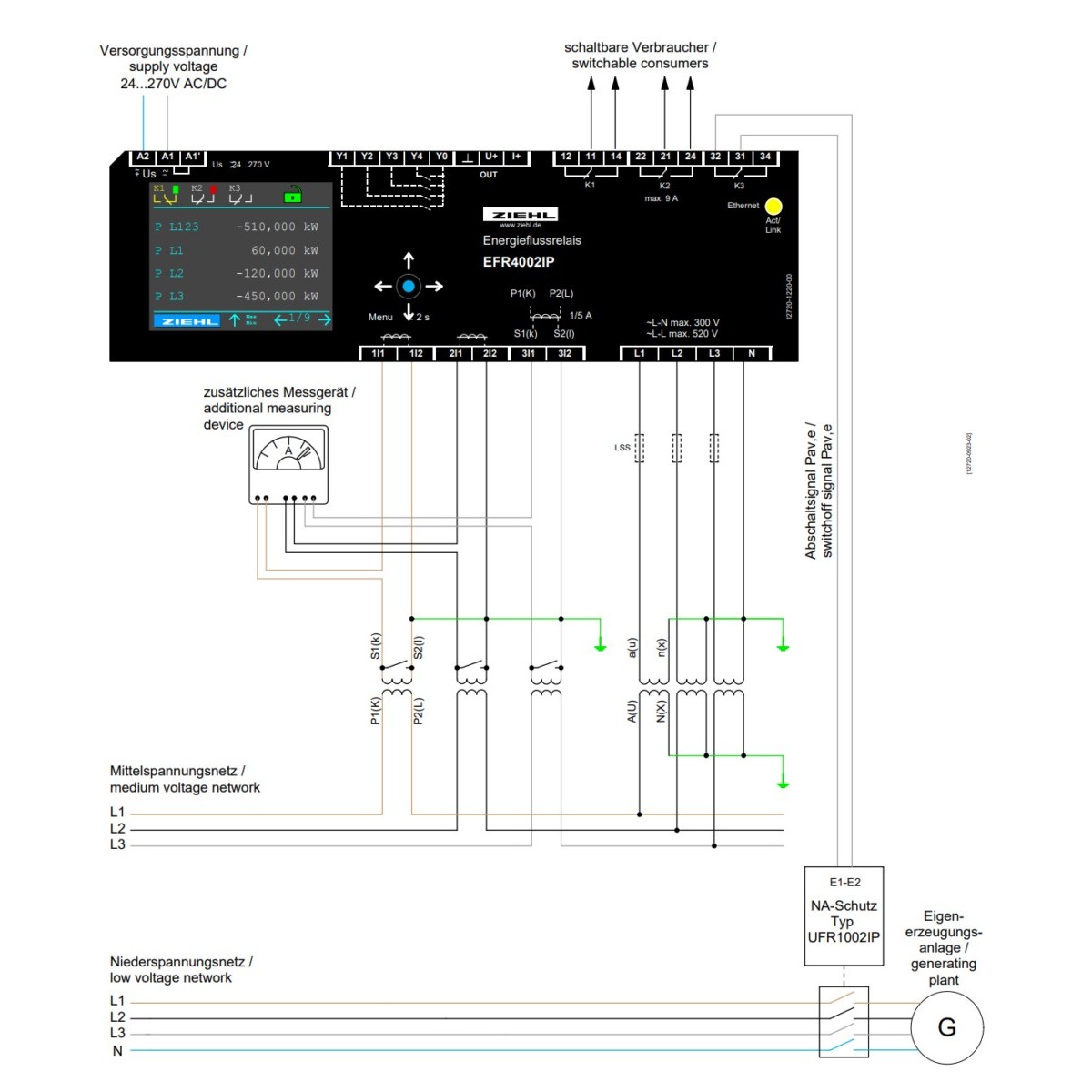 Energieflussrelais EFR4002IP