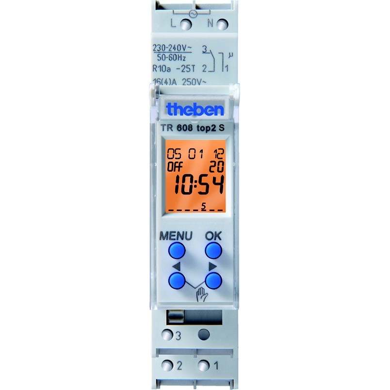 Schaltuhr Digital TR 608 TOP2 S