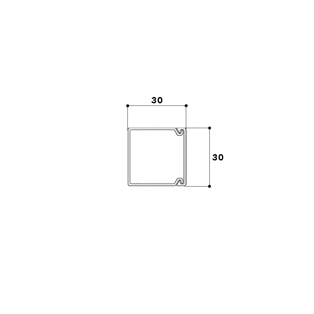 LFG-Kanal 30x30 ws 1015