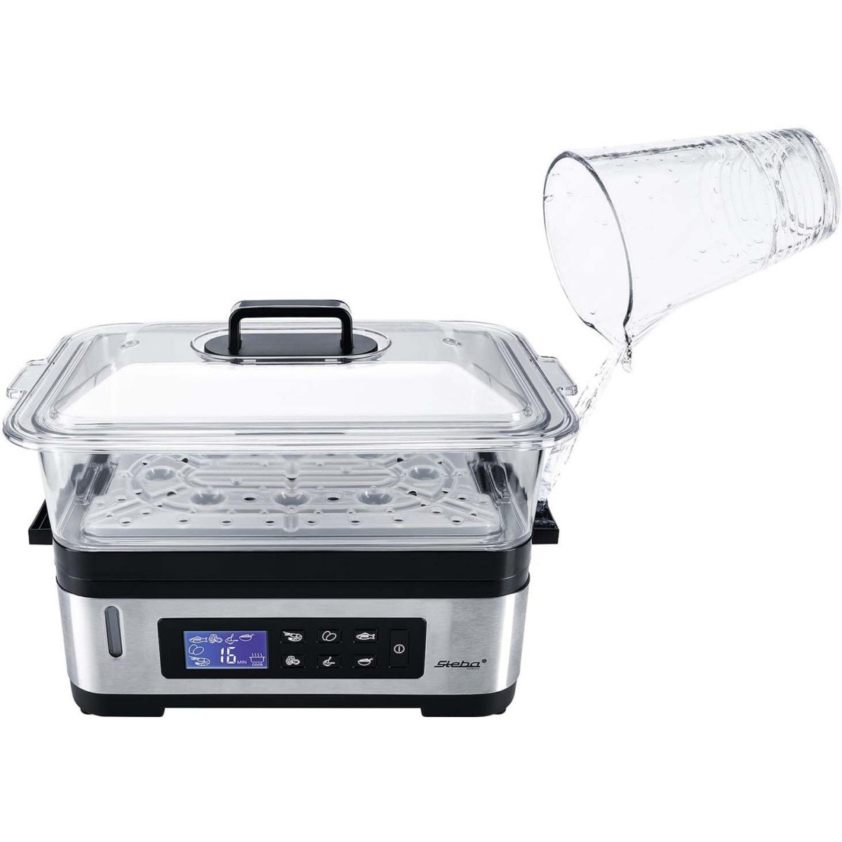 Dampfgarer DG 2 eds/sw