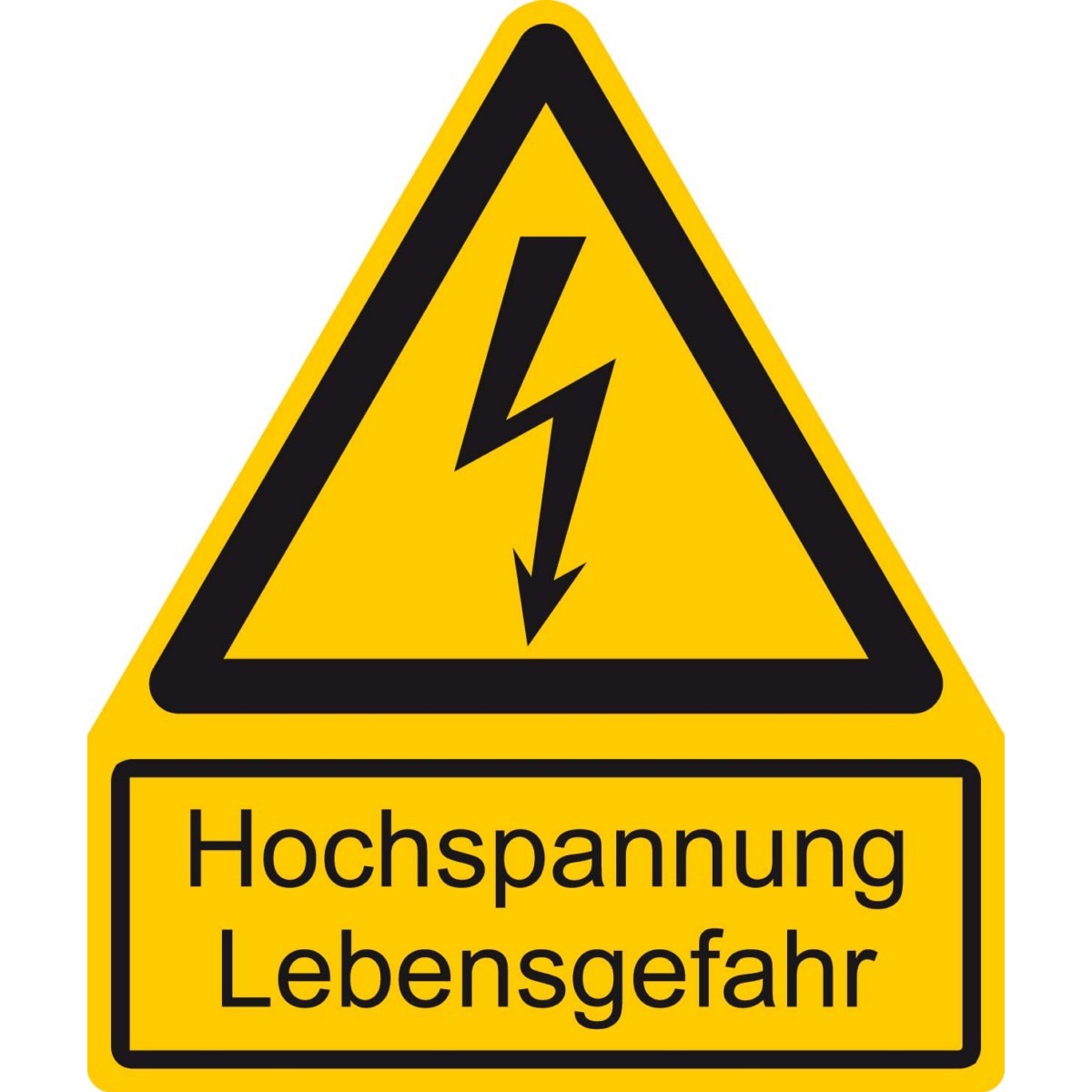 Warnschild H521F1 VE2