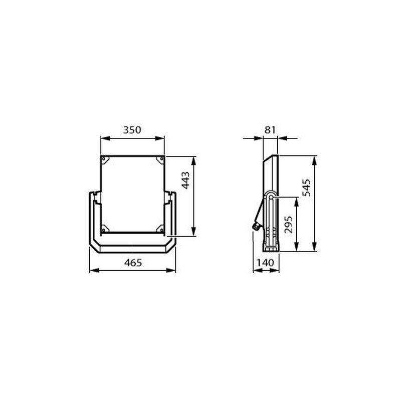 LED-Außenstrahler BVP655 LED #79612600