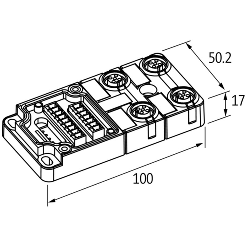 Grundmodul ohne LED 8000-84402-0000000