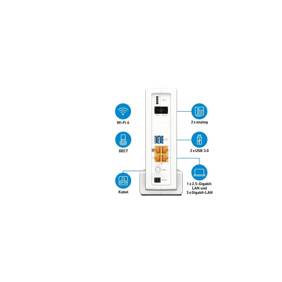 WLAN Router FRITZ!Box 6690 CABLE