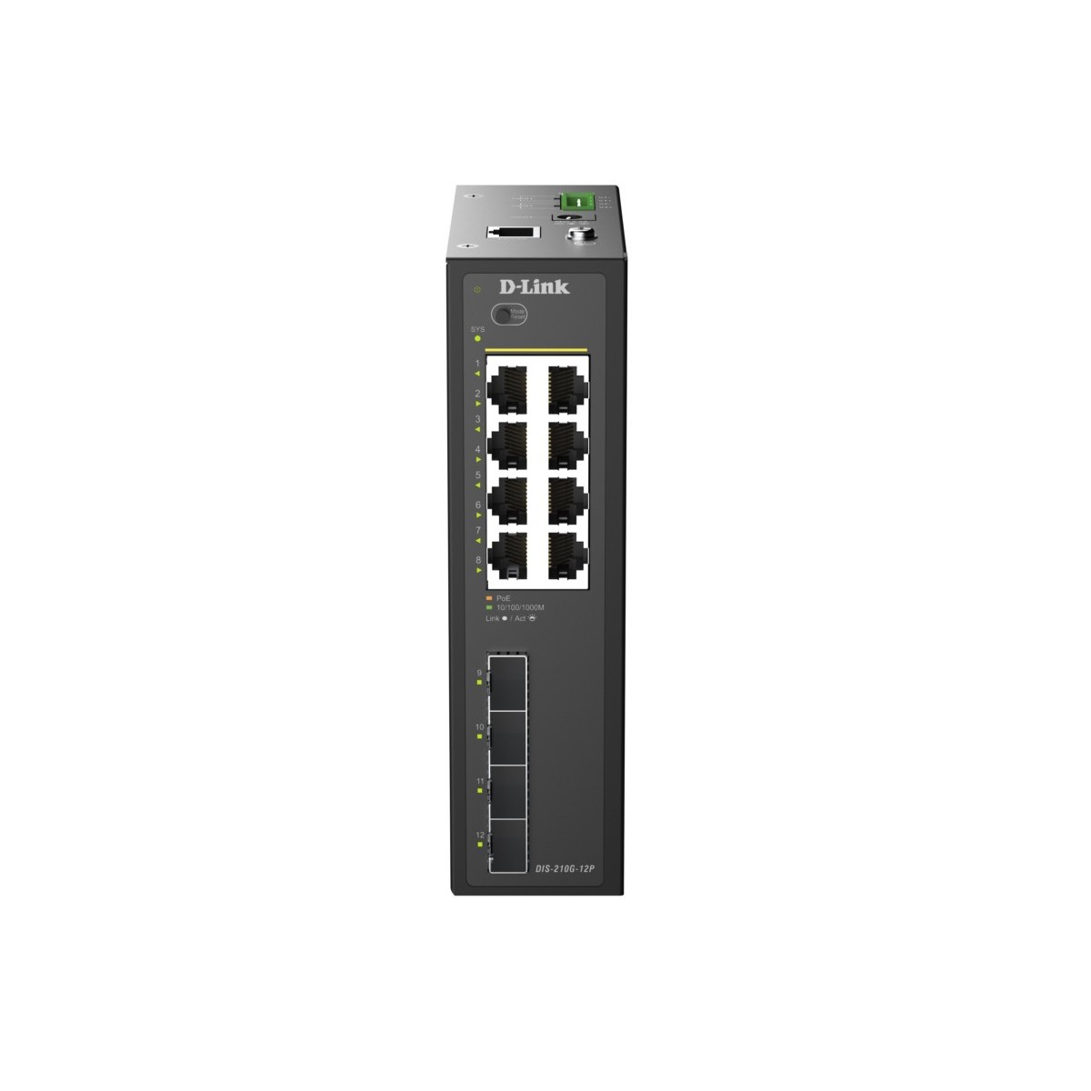 12-Port Gigabit Switch DIS-210G-12P