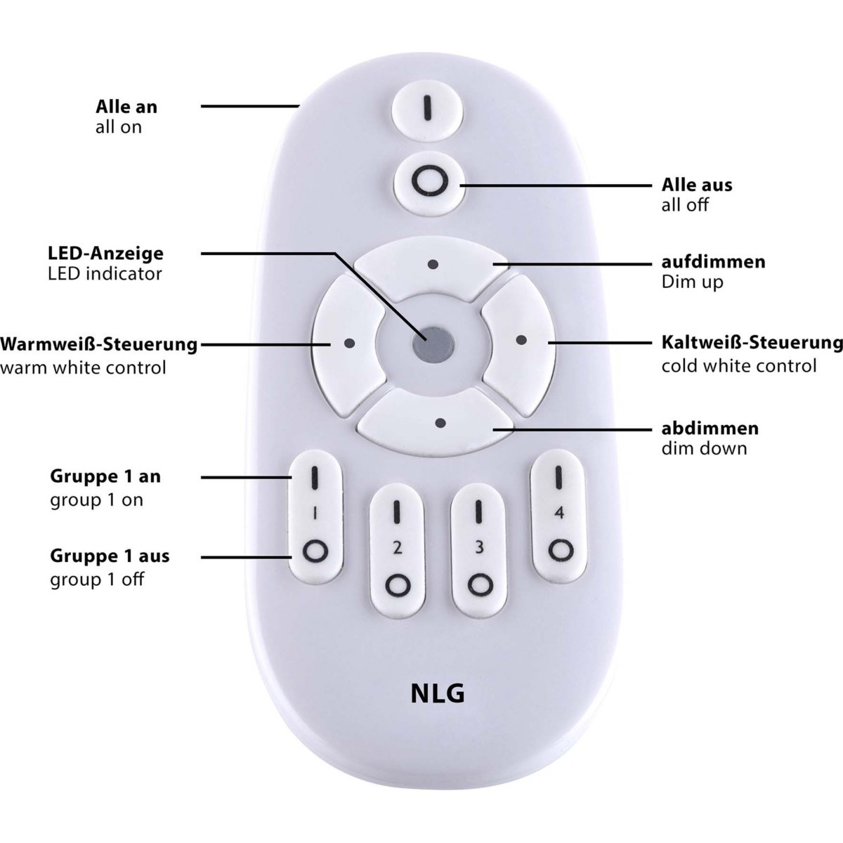 LED-Deckenleuchte 8492-16