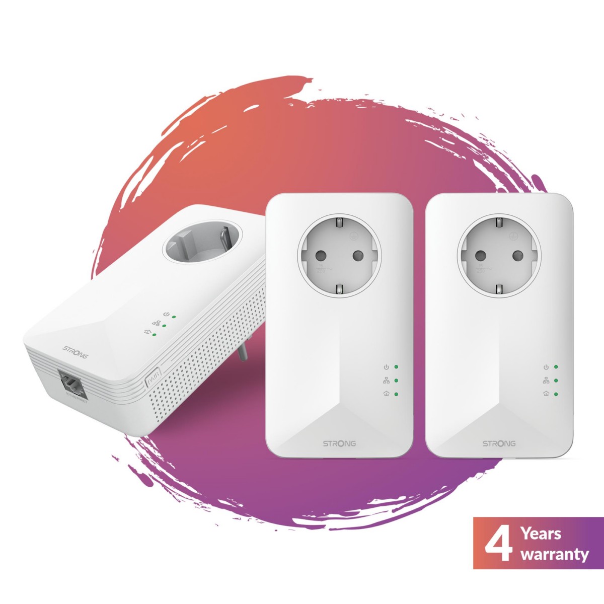 Powerline Kit mit 3 POWERL1000TRIEUv2