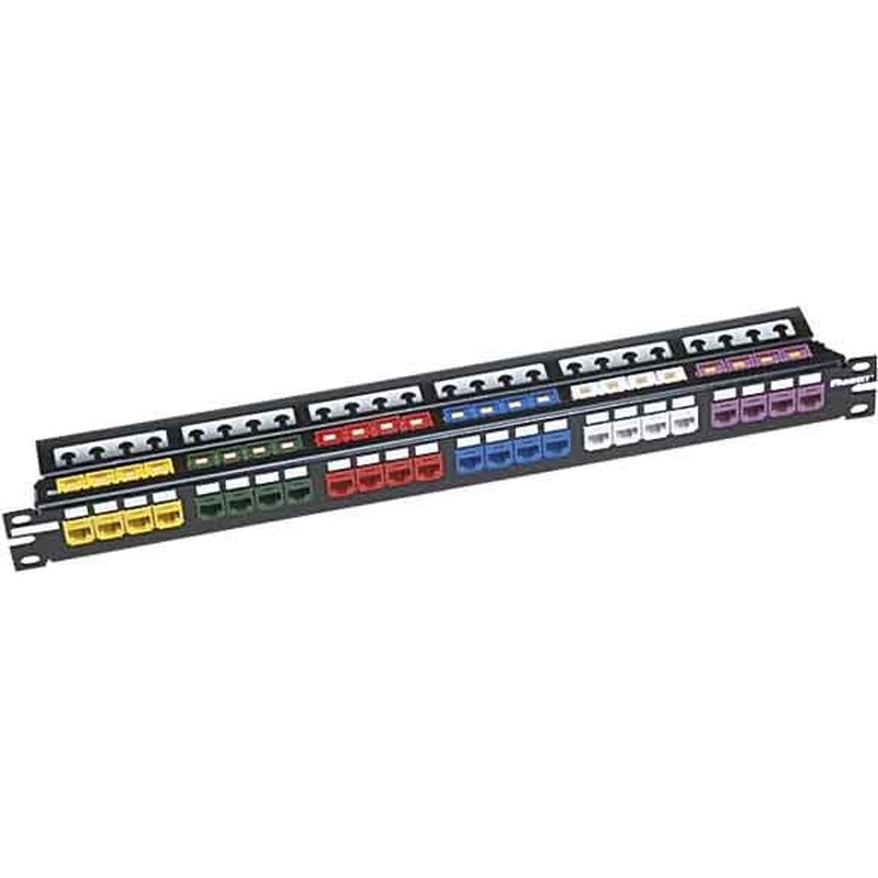 Patch-Panel 482,6mm (19") CP24WSBLY
