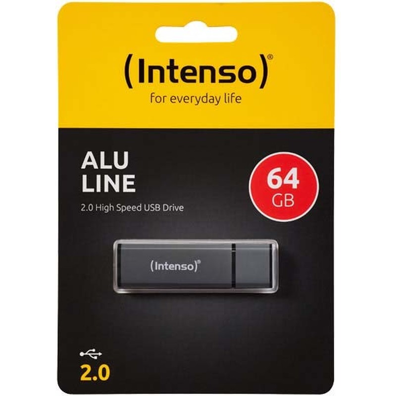 USB 2.0 Stick 64GB Alu 3521491 ant