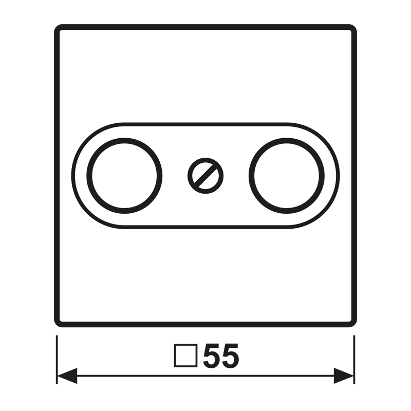 Abdeckung alu A 561 PLTV AL