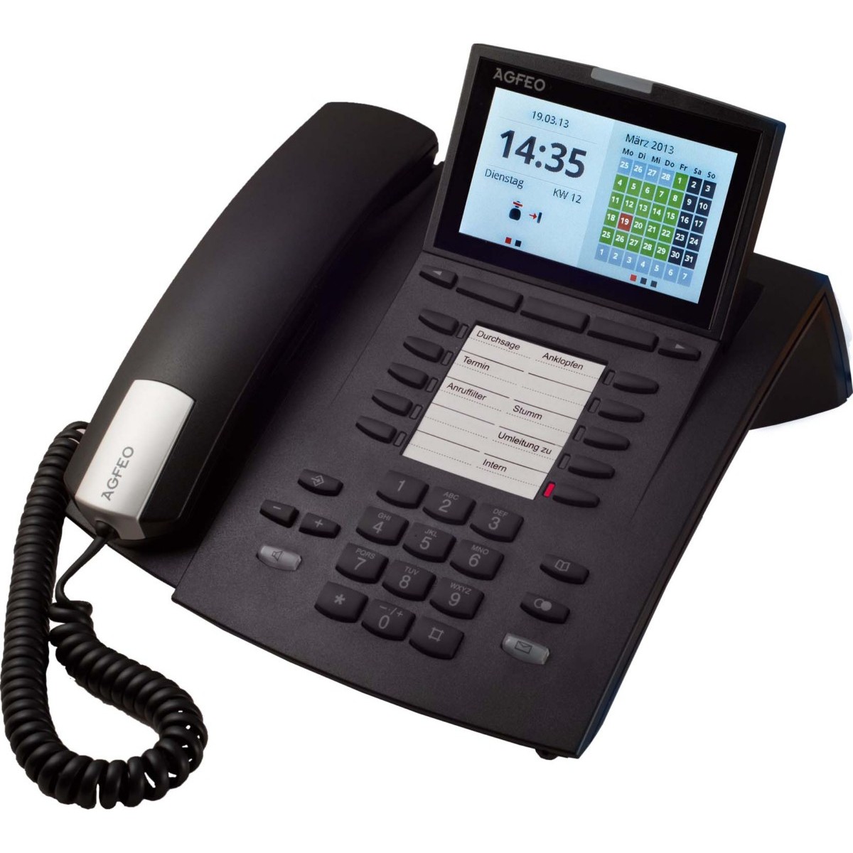 Systemtelefon ST 45 schwarz