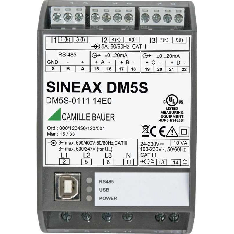 Universal-Messgerät SINEAX DM5S