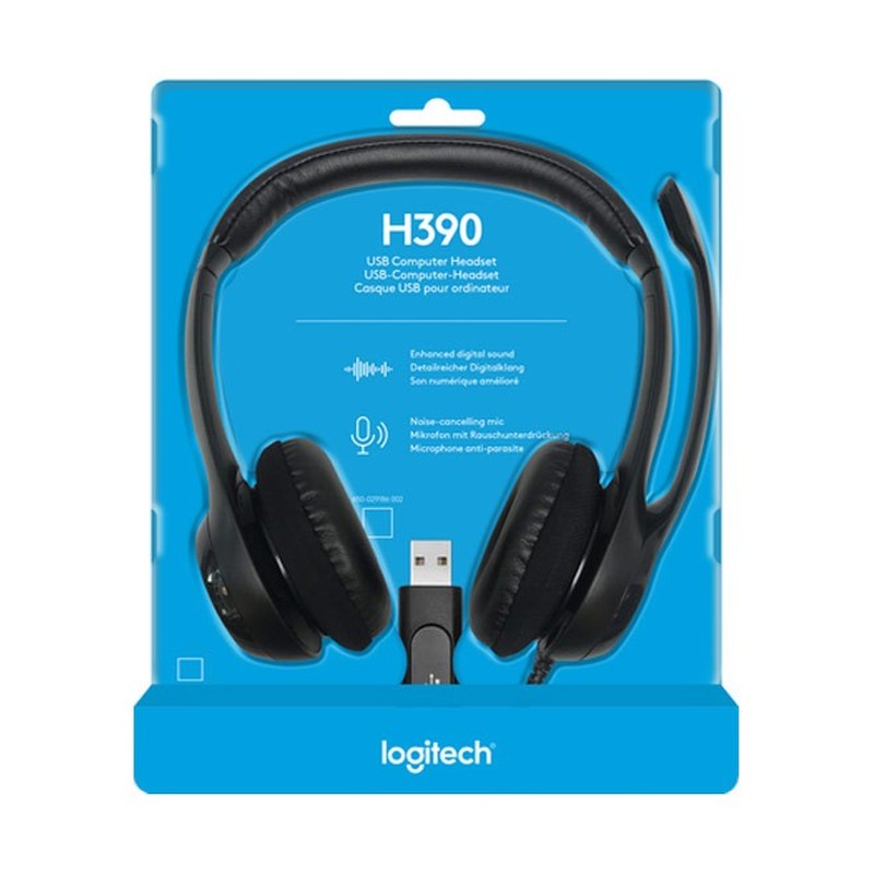 Headset Stereo H390 USB