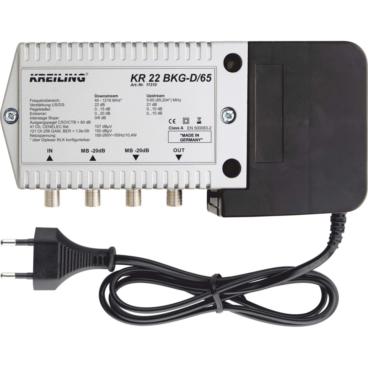 BKG-Verstärker KR 22 BKG-D/65