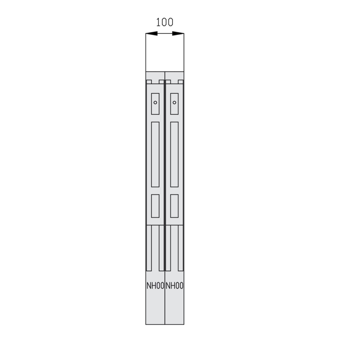 Sicherungslastschaltleiste 86010005