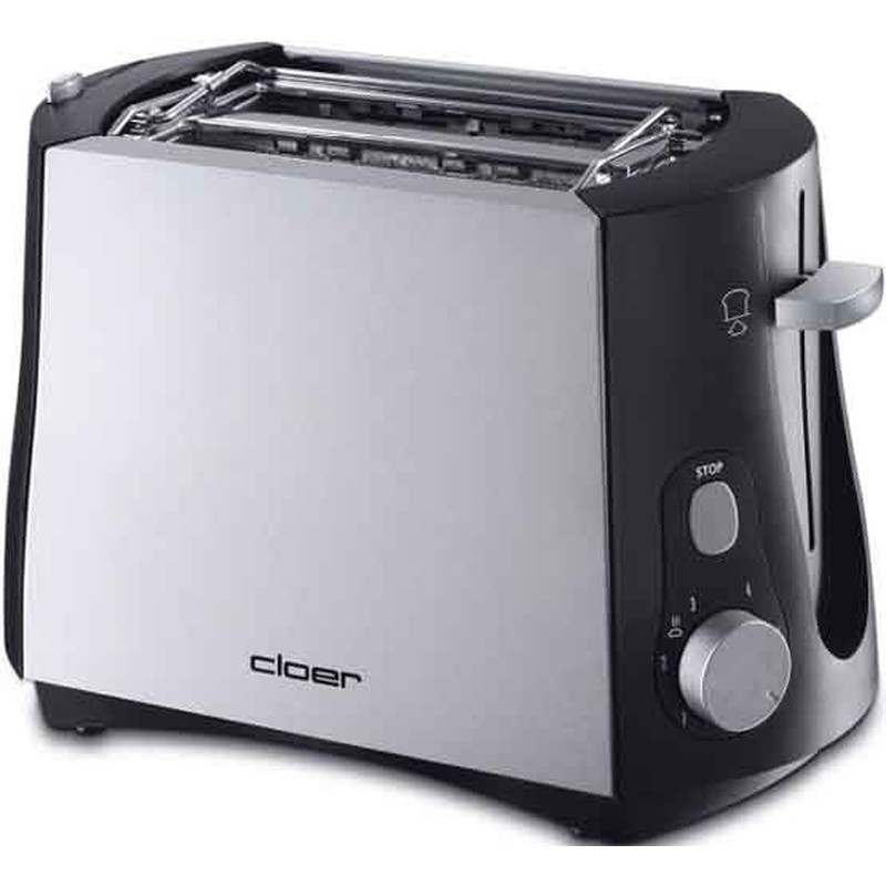 Toaster 3410 sw/metall matt
