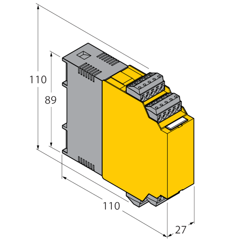 Messumformer-Speisetrenner IM33-11EX-HI