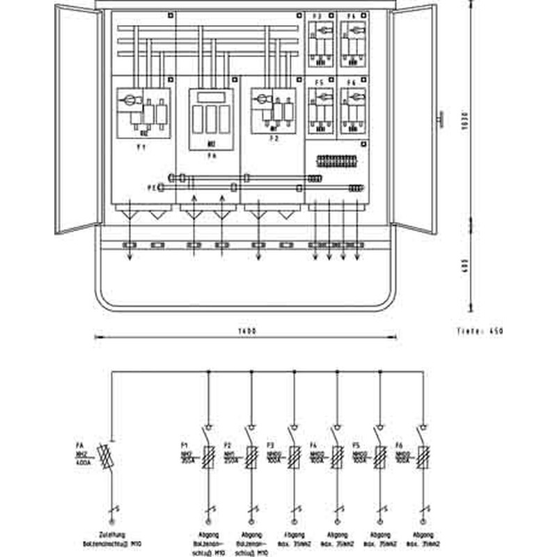 Verteilerschrank EN-V 400