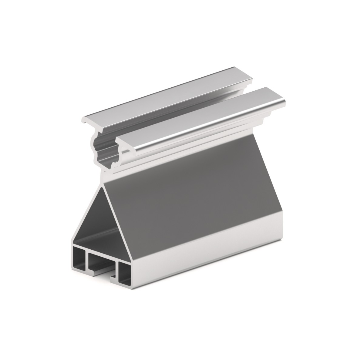 FixZ-15 Systemprofil unten 96 mm mit Verbinder 163900-002