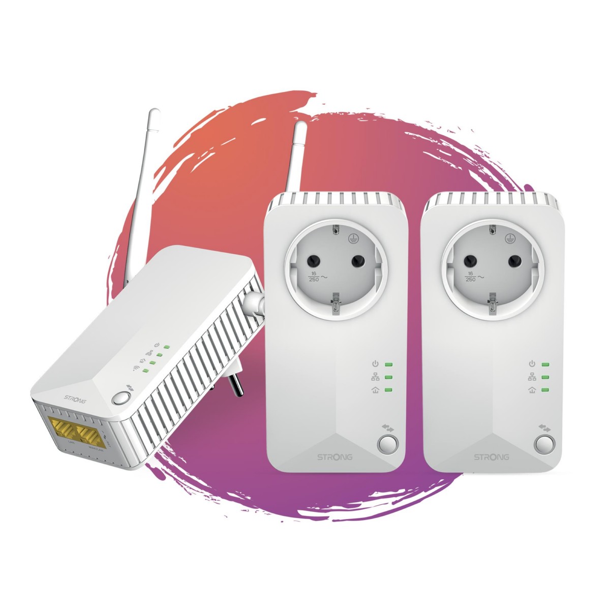 WIFI/Powerline Adapter KIT PLWF600TRIEUV2