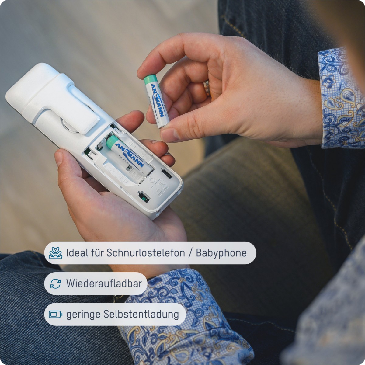 Akku Micro DECT-Telefon 5035332 (VE2)