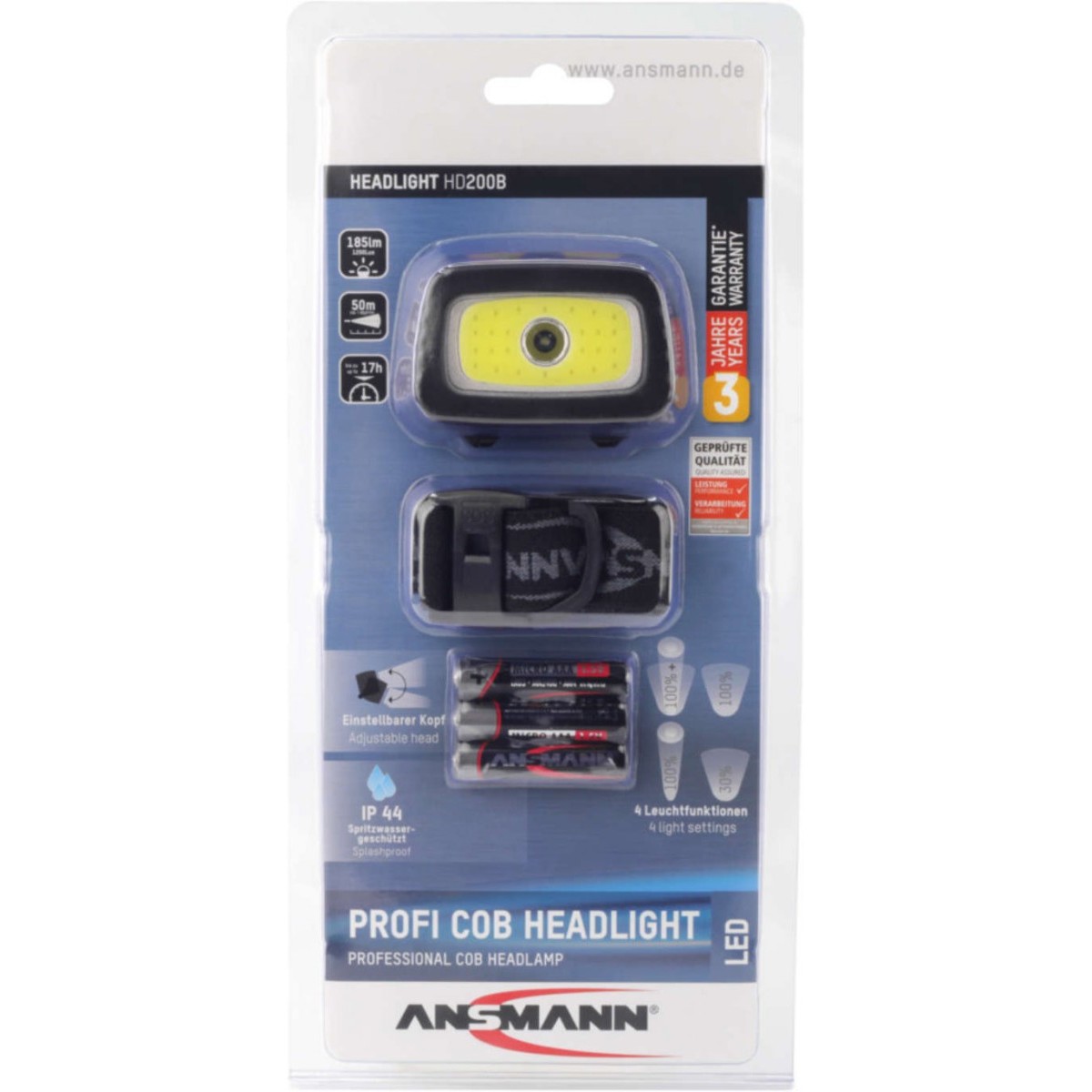 ANS Headlight 1600-0198