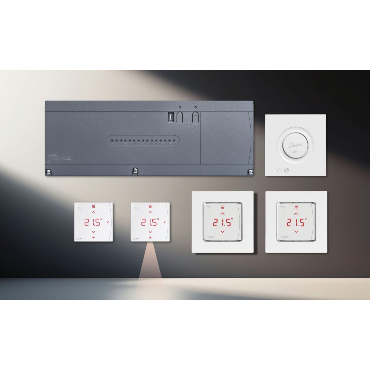 Aufputzraumthermostat Danfoss Icon2