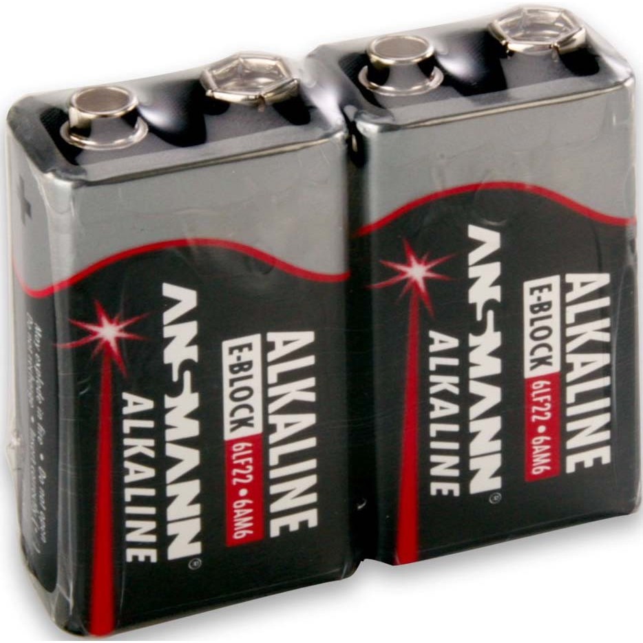 Batterie 9V Block 5015591 Shr (VE2)