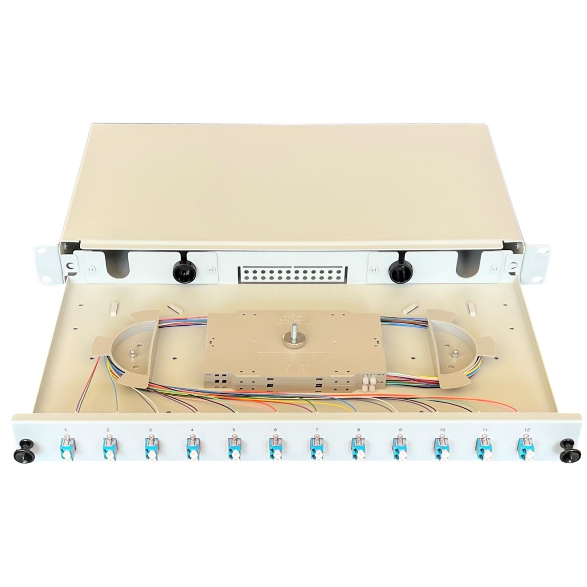 Spleissbox ausziehbar 19" 442405-12SA