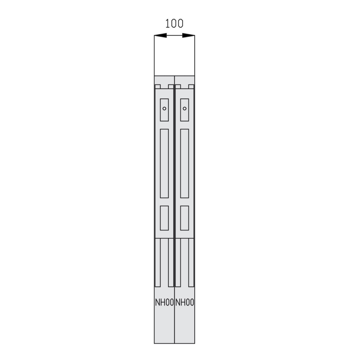Sicherungslastschaltleiste 86010005