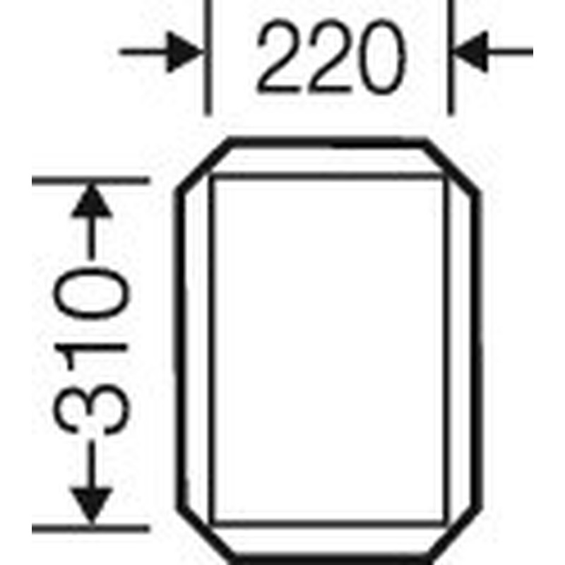 Abdeckung FP AP 20