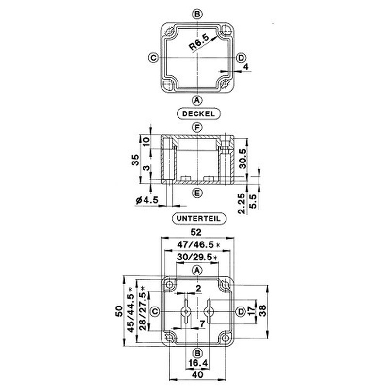 ABS-Gehäuse GEH.CT-502