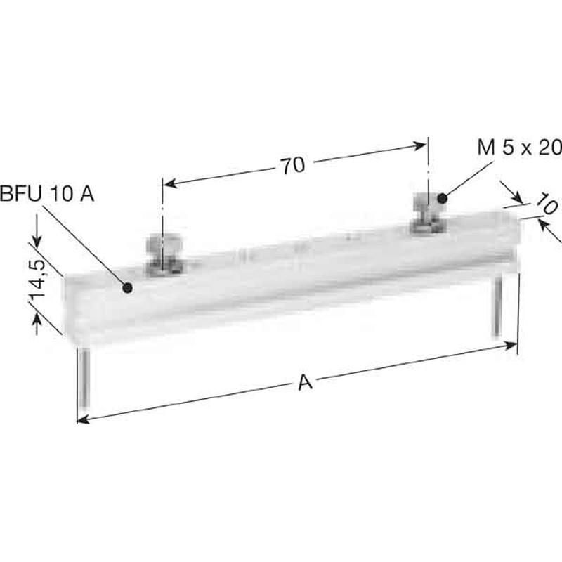 Befestigung BFU 10 A-10