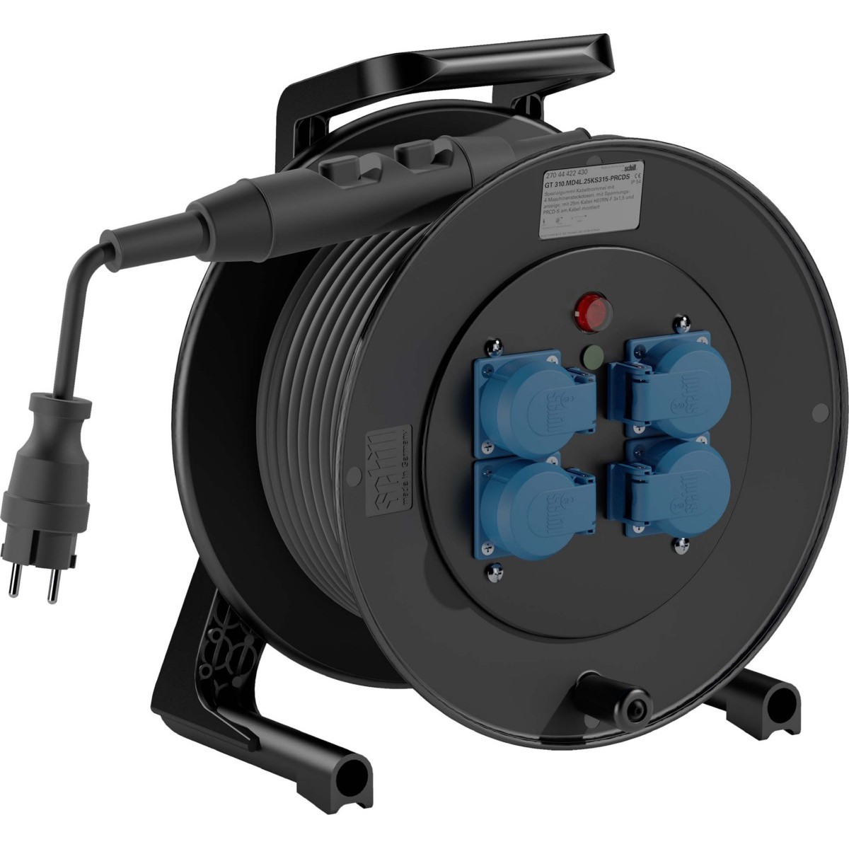 Spezialgummi-Kabeltrommel GT310MD4L40KS315PRCD