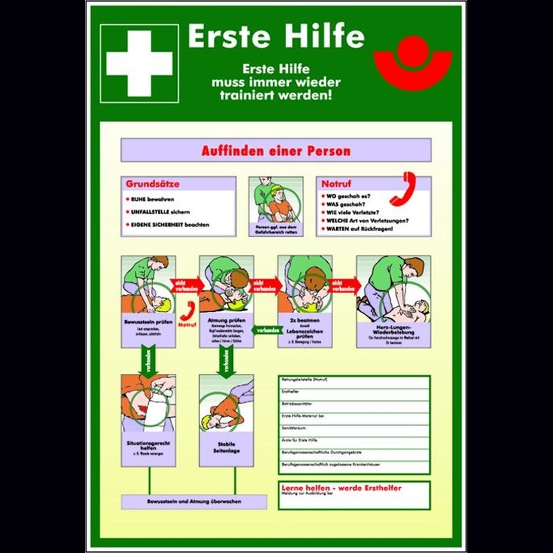 Erste-Hilfe Kennzeichnung 216/61
