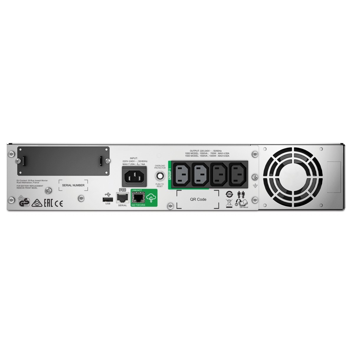 APC Smart-UPS 1500VA SMT1500RMI2UC