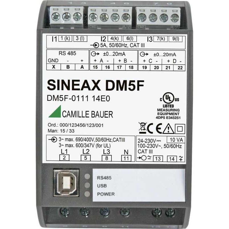 Universal-Messgerät SINEAX DM5F #193217