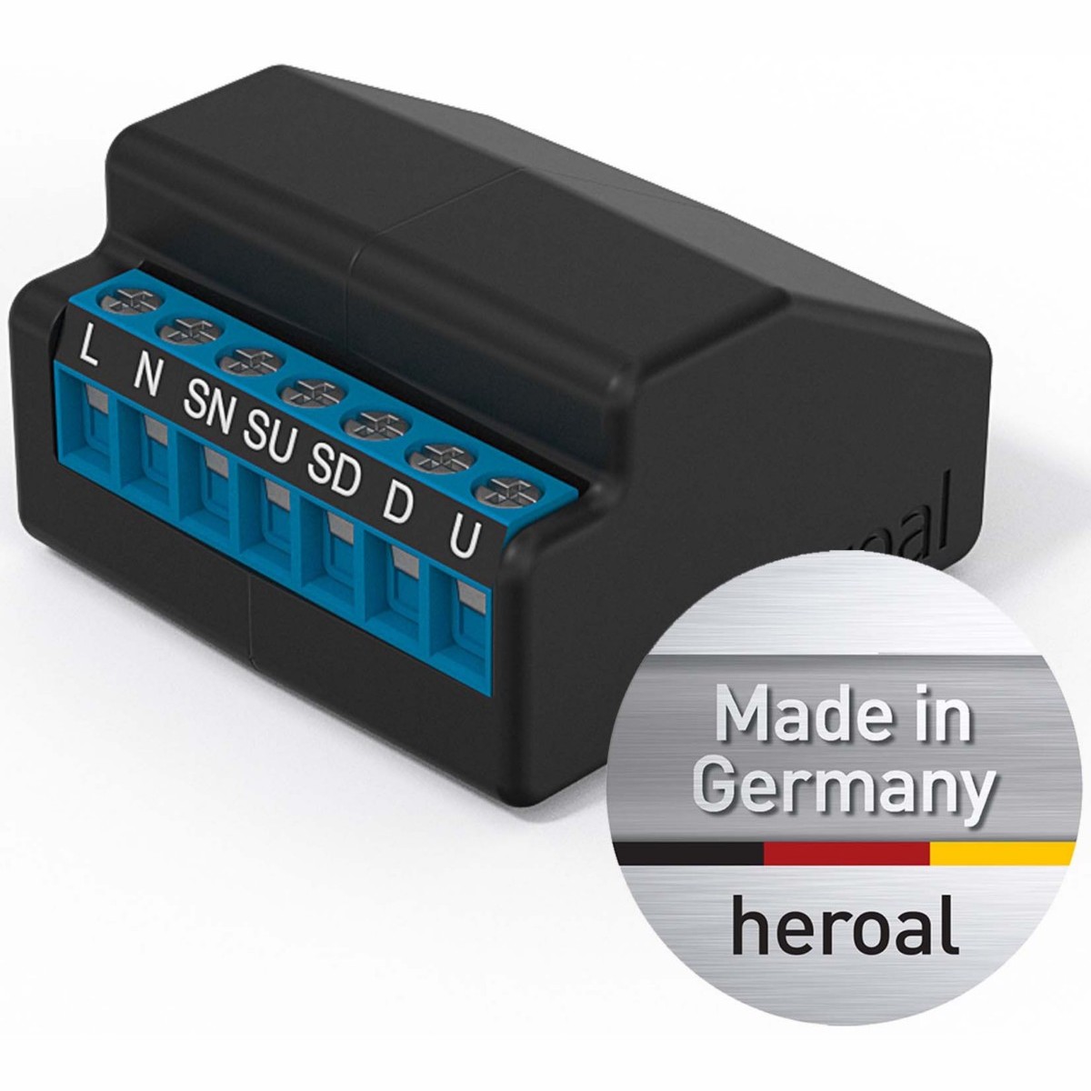 Unterputz Rollladeaktor heroal Connect RS