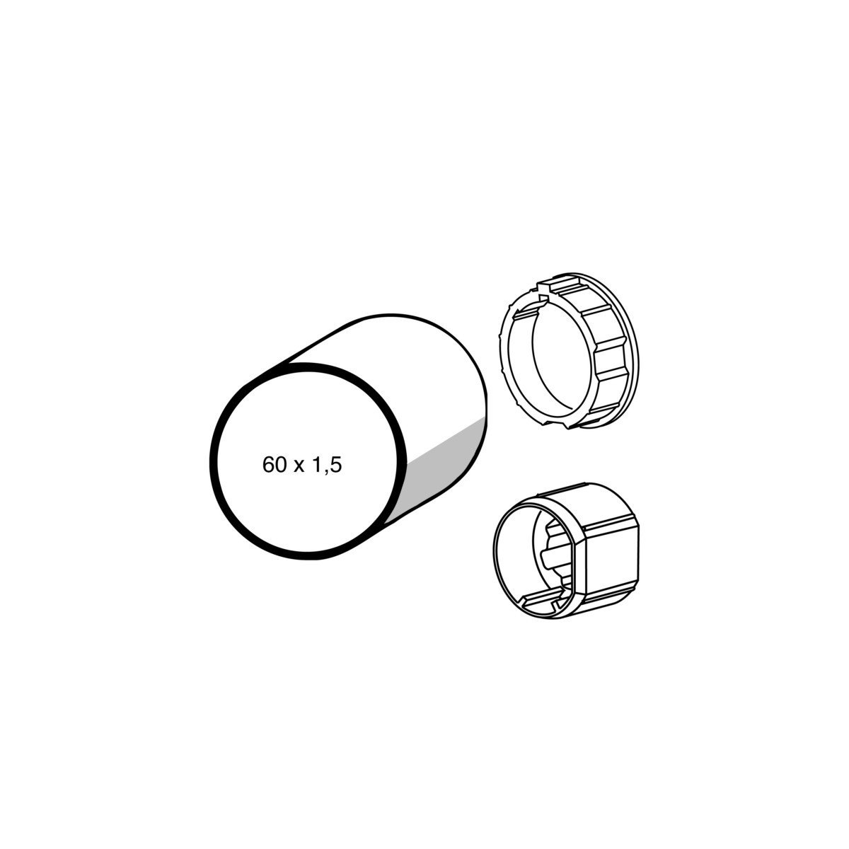 50er Set Adapter + 9018711