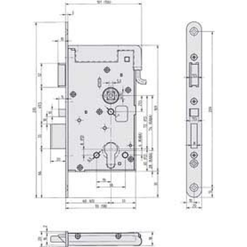 Elektro-Sicherheitsschloss 809M12-72A60E4D