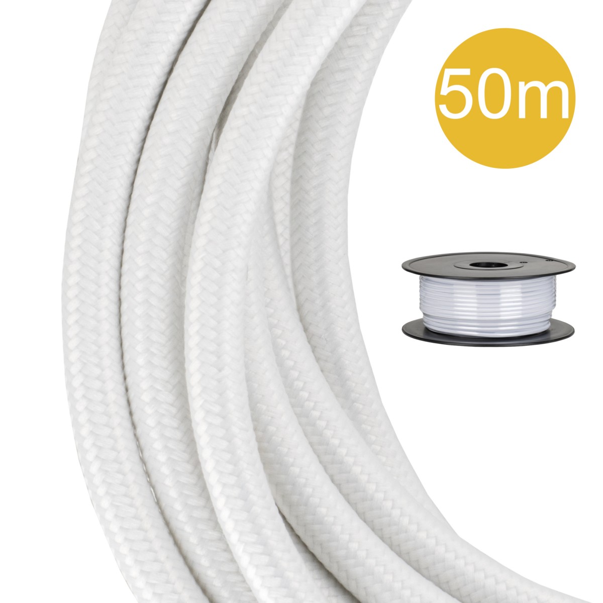Textilkabel 50m 142279