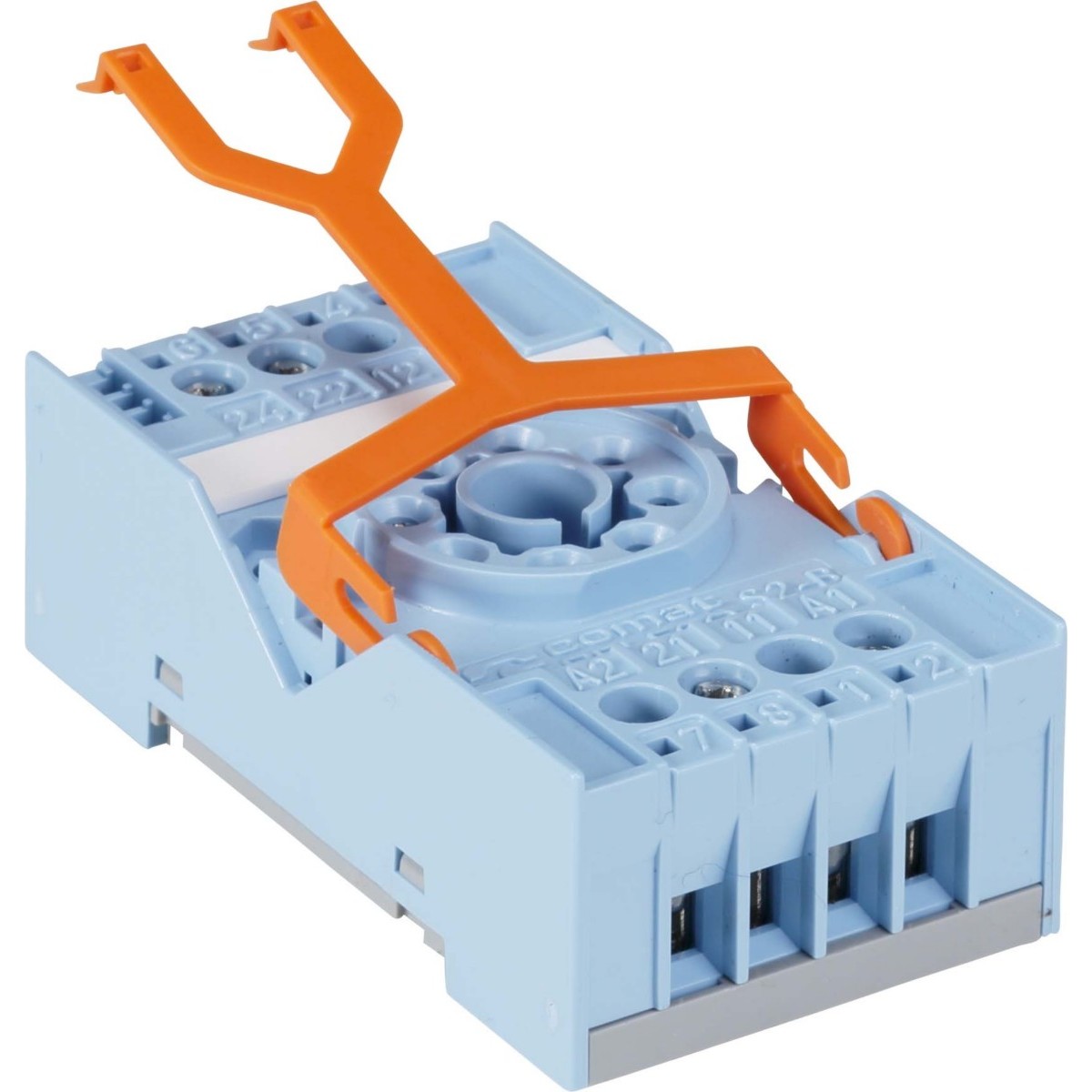 Sockel 8-pin blau S2-B-Releco